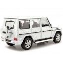 Cochesdemetal.es 2015 Mercedes-Benz Classe G (W463) Blanc 1:24 Welly 24012