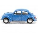 Cochesdemetal.es 1959 Volkswagen VW Kafer Hard Top Azul 1:24 Welly 22436