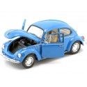 Cochesdemetal.es 1959 Volkswagen VW Kafer Hard Top Azul 1:24 Welly 22436