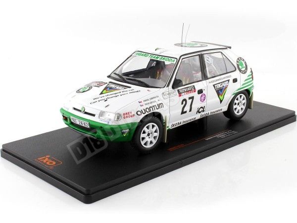 1995 Skoda Felicia Kit Car Nº27 Sibera/Gross RAC Rally 1:18 IXO Mod...