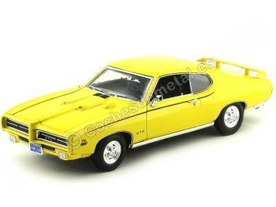 Cochesdemetal.es 1969 Pontiac GTO Judge Amarillo 1:18 Motor Max 73133