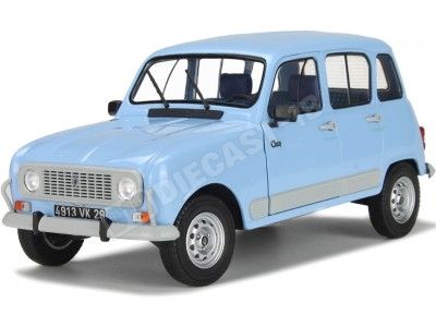 1978 Renault R4 4L GTL Clan Azul Jacinto 1:18 Solido S1800103