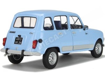 1978 Renault R4 4L GTL Clan Azul Jacinto 1:18 Solido S1800103 2