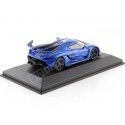 2021 Koenigsegg Jesko 5.0 V8 1599hp Azul Metalizado 1:43 Solido S4312601