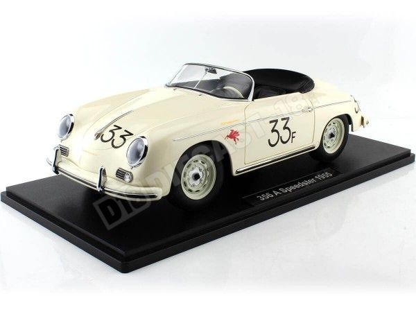 1955 Porsche 356 A Speedster "Nº33 James Dean" Blanco 1:12 KK-Scale...