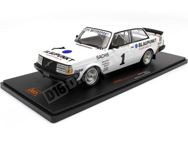 1985 Volvo 240 Turbo Nº1 Per Stureson Zolder DTM Champion 1:18 IXO Models 18RMC106.22