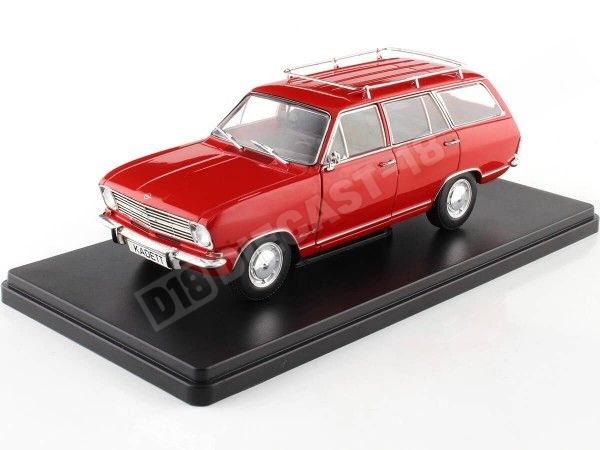 1965 Opel Kadett B Caravan Rojo 1:24 WhiteBox 124193-O