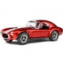 1965 Shelby AC Cobra 427 Hardtop Rojo Metalizado 1:18 Solido S1804909