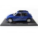 1992 Peugeot 205 GTi 1.9 Con Techo Solar Azul Miami Metalizado 1:18 Norev 184844