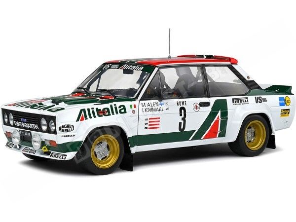 1979 Fiat 131 Abarth Nº3 Alén/Kivimäki Rally Monte Carlo 1:18 Soli...