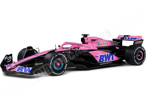 2023 Alpine A523 Nº10 Pierre Gasly "Presentation Version" Edición Rosa 1:18 Solido S1808806