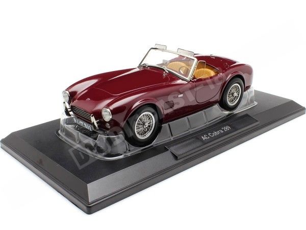 1963 AC Cobra 289 Spider Granate 1:18 Norev 182758