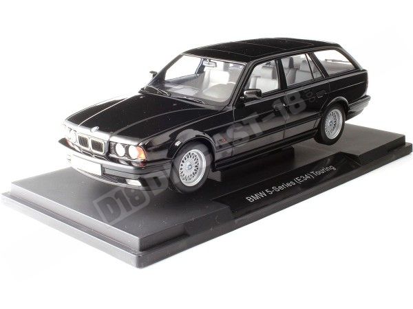 1991 BMW 530i (E34) Touring Serie 5 Negro Metalizado 1:18 MC Group 18329