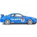 2000 Nissan Skyline GT-R (R34) Streetfighter Calsonic Tribute Azul 1:18 Solido S1804307