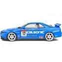 2000 Nissan Skyline GT-R (R34) Streetfighter Calsonic Tribute Azul 1:18 Solido S1804307