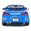 2000 Nissan Skyline GT-R (R34) Streetfighter Calsonic Tribute Azul 1:18 Solido S1804307