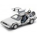 1989 DeLorean DMC 12 "Regreso al Futuro II + Mr.Power" 1:24 Welly 2...