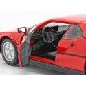 1987 BMW M1 Rojo 1:24 Welly 24098