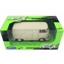 1963 Volkswagen T1 Panel Van Beige 1:24 Welly 22095