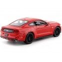 2015 Ford Mustang GT Rojo 1:24 Welly 24062