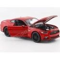 2015 Ford Mustang GT Rojo 1:24 Welly 24062