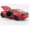 2015 Ford Mustang GT Rojo 1:24 Welly 24062