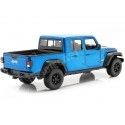 2007 Jeep Gladiator Rubicon Pickup Blue Metallic 1:27 Welly 24103