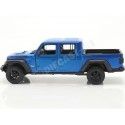 2007 Jeep Gladiator Rubicon Pickup Blue Metallic 1:27 Welly 24103