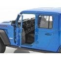 2007 Jeep Gladiator Rubicon Pickup Blue Metallic 1:27 Welly 24103