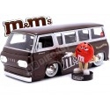 1965 Ford Econoline + Figura "M&Ms Rojo" Marrón/Plateado 1:24 Jada Toys 32027 253255065