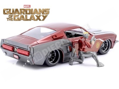 2014 Shelby GT-500 + Figura Star-Lord "Marvel, Guardianes de La Gal... 2