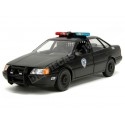 1986 Ford Tarus LX Policía de Detroit + Figura RoboCop Negro/Gris 1:24 Jada Toys 33743/253255060