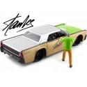 1963 Lincoln Continental + Figura Stan Lee "Fundador Marvel Comics" 1:24 Jada Toys 32778