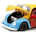 1959 Volkswagen Beetle VW Escarabajo + Figura Óscar el Gruñón "Serie TV Barrio Sésamo" 1:24 Jada Toys 32801/253255059