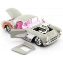 1957 Chevrolet Corvette + Figura Bugs Bunny Looney Tunes 1:24 Jada Toys 32390/253255041