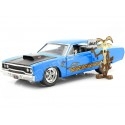 1970 Plymouth Road Runner + Wile E. Coyote "Looney Tunes" Azul/Negr...