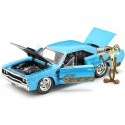 1970 Plymouth Road Runner + Wile E. Coyote "Looney Tunes" Azul/Negr...