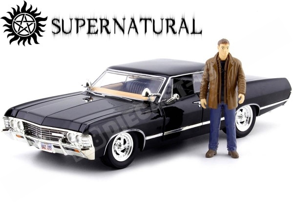 1967 Chevrolet Imapala SS + Figura Dean Winchester "Supernatural" 1...