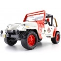 1992 Jeep Wrangler "Jurassic World" White/Red 1:24 Jada Toys 97806/...