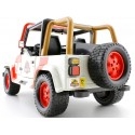 1992 Jeep Wrangler "Jurassic World" White/Red 1:24 Jada Toys 97806/...