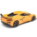 2023 Chevrolet Corvette C8 Z06 Naranja 1:24 Welly 24120