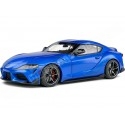 2021 Toyota Supra GR Azul Metalizado Horizonte 1:18 Solido S1809003