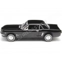 1964 Ford Mustang 1/2 Coupe Negro 1:24 Welly 22451