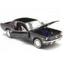 1964 Ford Mustang 1/2 Coupe Negro 1:24 Welly 22451