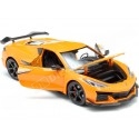 2023 Chevrolet Corvette C8 Z06 Naranja 1:24 Welly 24120