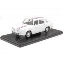 1964 Renault 8 Gordini Blanco Decorado 1:24 WhiteBox 124206