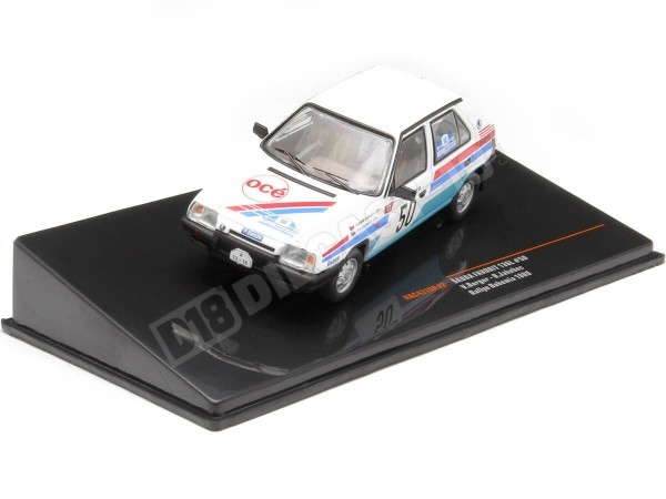 1989 Skoda Favorit 136L Nº50 Berger/Jakubec Rally Bohemia 1:43 IXO Models RAC431SP.22