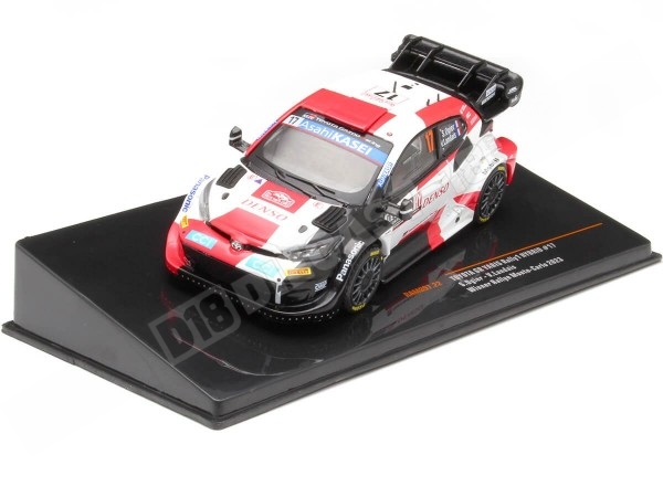 2023 Toyota GR Yaris Rally1 Hybrid Nº17 Ogier/Landais Ganador Rally Monte Carlo 1:43 IXO Models RAM897.22