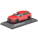 2022 ABT RS6-R Basado en Audi RS6 (C8) Misano Red 1:43 Solido S4310706