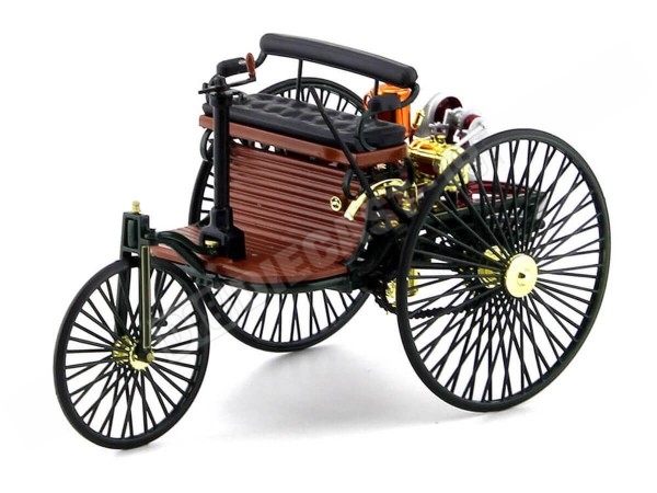 1886 Triciclo Benz Patent-Motorwagen Verde 1:18 Norev 183701